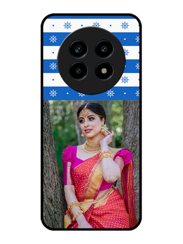 Custom Realme 13 Pro 5G Custom Metal Phone CaseSnow Pattern Design