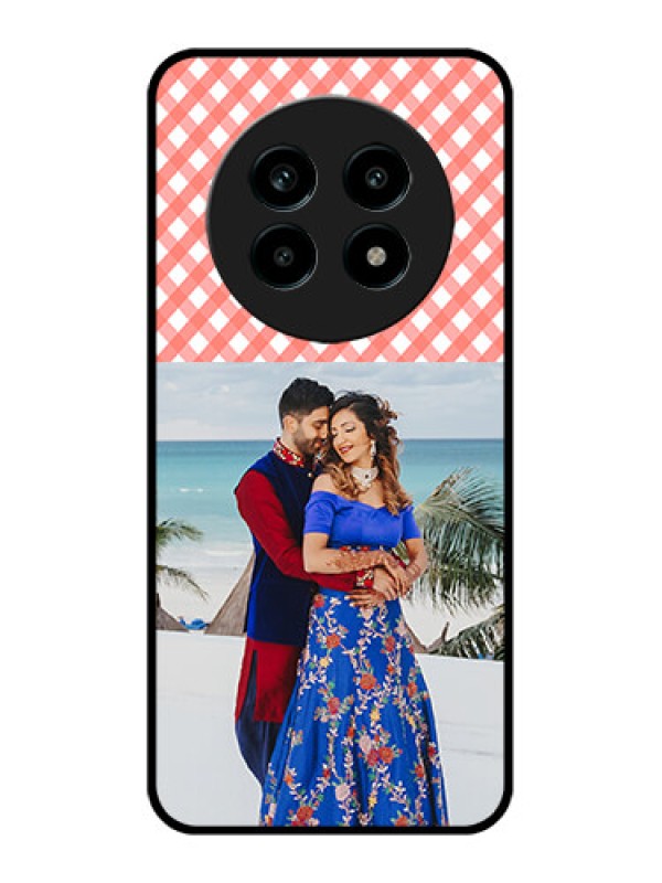 Custom Realme 13 Pro 5G Custom Metal Phone CasePink Pattern Design