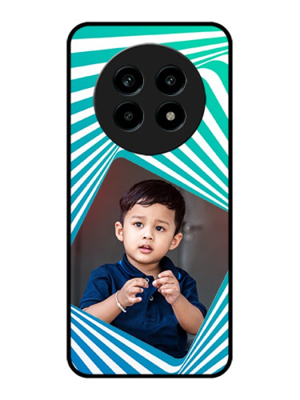 Custom Realme 13 Pro 5G Custom Metal Phone CaseAbstract Spiral Design