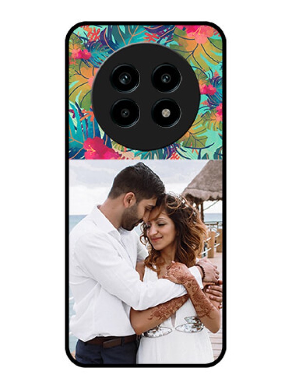 Custom Realme 13 Pro 5G Custom Metal Phone CaseWatercolor Floral Design