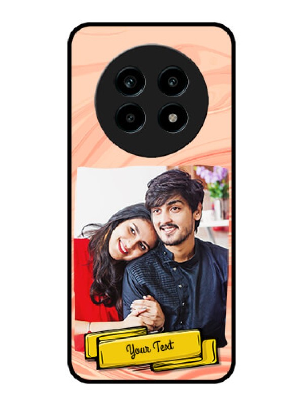 Custom Realme 13 Pro 5G Custom Metal Phone CaseMarble Texture Design