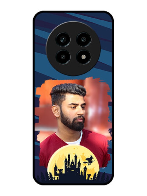 Custom Realme 13 Pro 5G Custom Metal Phone CaseHalloween Witch Design