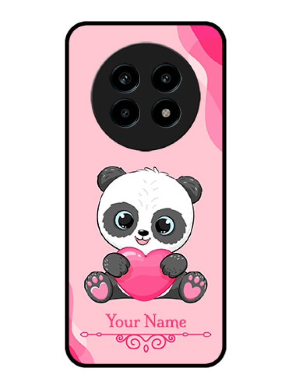Custom Realme 13 Pro 5G Custom Metal Phone CaseCute Panda Design