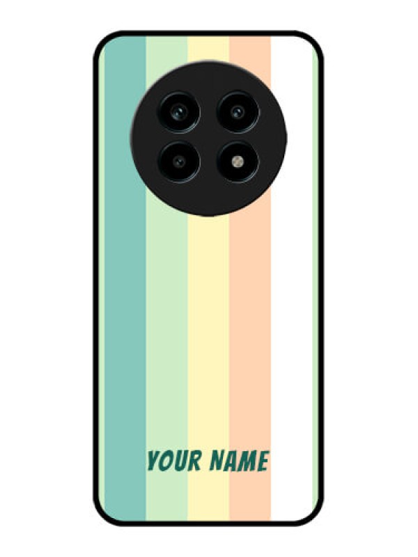 Custom Realme 13 Pro 5G Custom Metal Phone CaseMulti - Colour Stripes Design