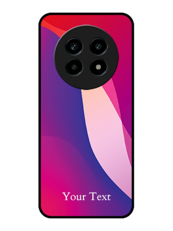 Custom Realme 13 Pro 5G Custom Metal Phone CaseDigital Abstract Overlap Design