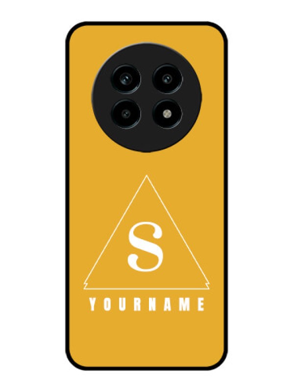 Custom Realme 13 Pro 5G Custom Metal Phone CaseSimple Triangle Design