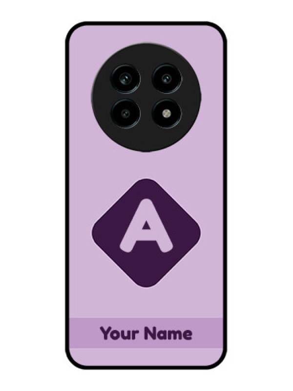 Custom Realme 13 Pro 5G Custom Metal Phone CaseCustom Letter In Curved Badge Design