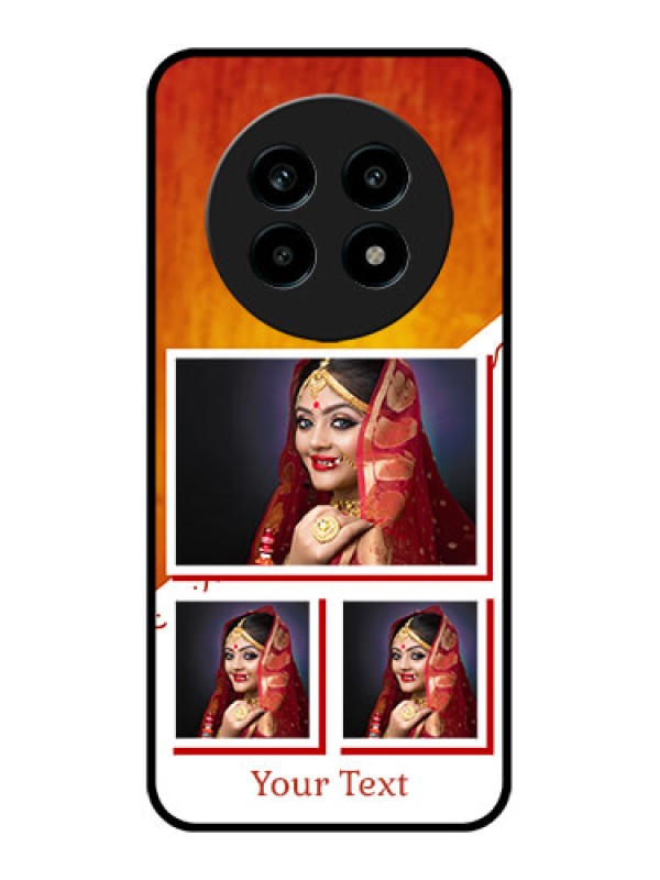 Custom Realme 13 Pro Plus 5G Custom Metal Phone Case - Wedding Memories Design