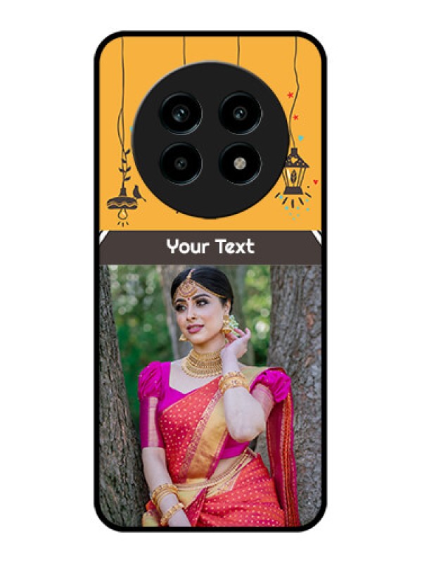 Custom Realme 13 Pro Plus 5G Custom Metal Phone Case - With Family Picture And Icons