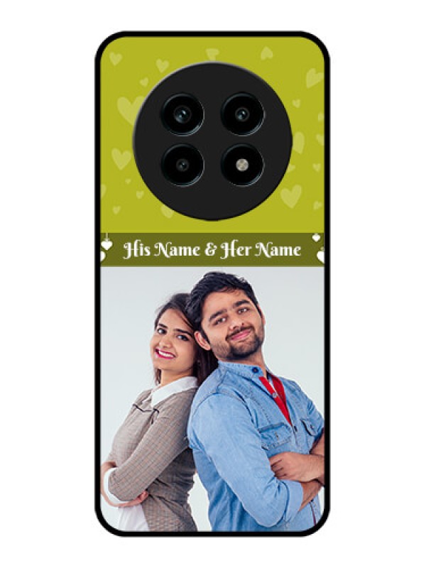 Custom Realme 13 Pro Plus 5G Custom Metal Phone Case - You & Me Heart Design