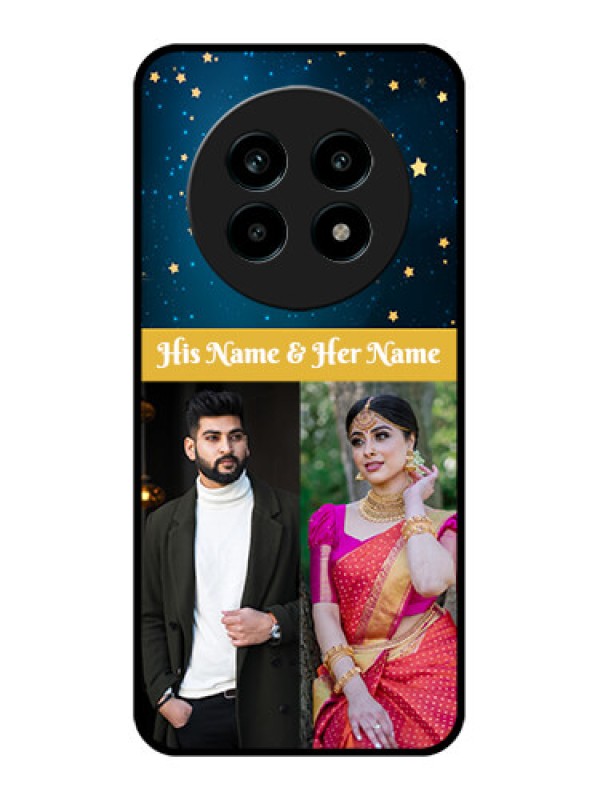 Custom Realme 13 Pro Plus 5G Custom Metal Phone Case - Galaxy Stars Backdrop Design