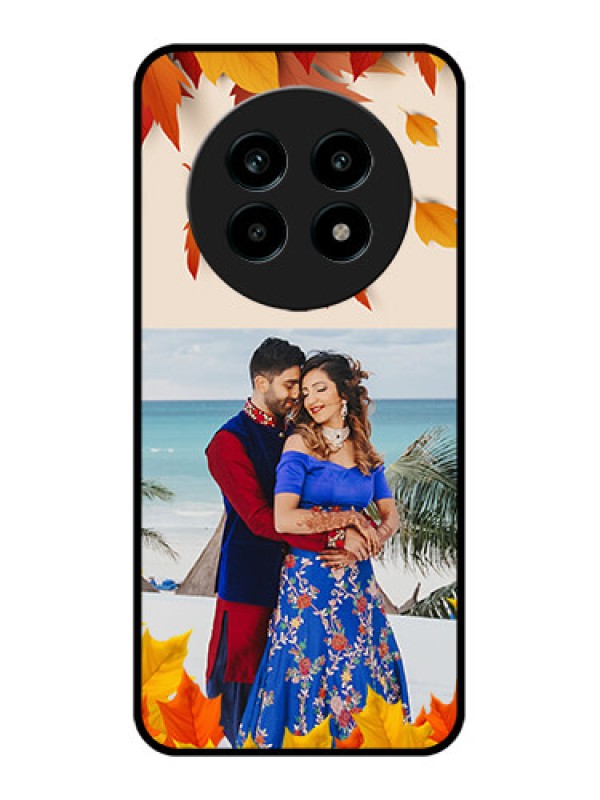 Custom Realme 13 Pro Plus 5G Custom Metal Phone Case - Autumn Maple Leaves Design