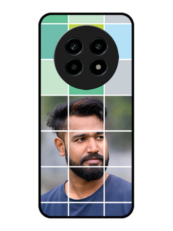 Custom Realme 13 Pro Plus 5G Custom Metal Phone Case - With White Box Pattern