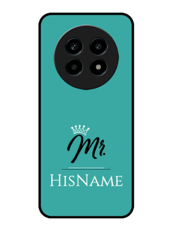 Custom Realme 13 Pro Plus 5G Custom Metal Phone Case - Mr With Name Design