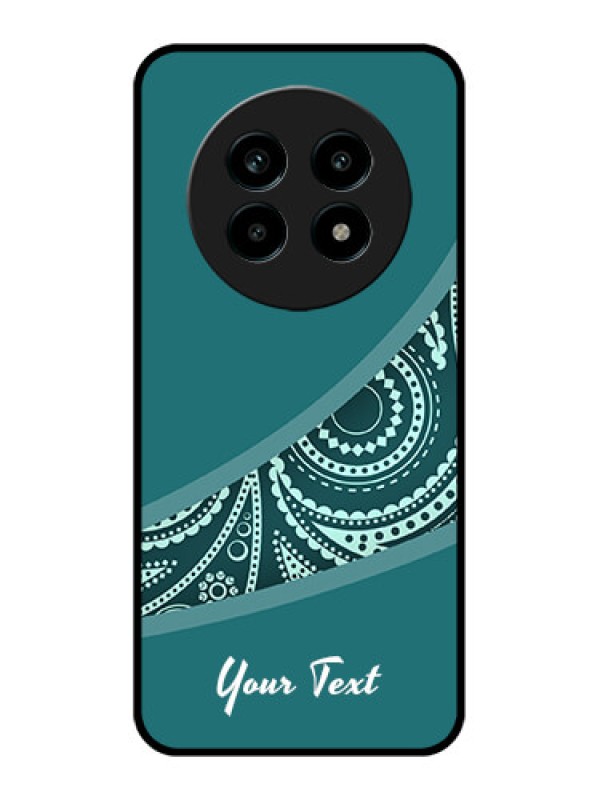 Custom Realme 13 Pro Plus 5G Custom Metal Phone Case - Semi Visible Floral Design
