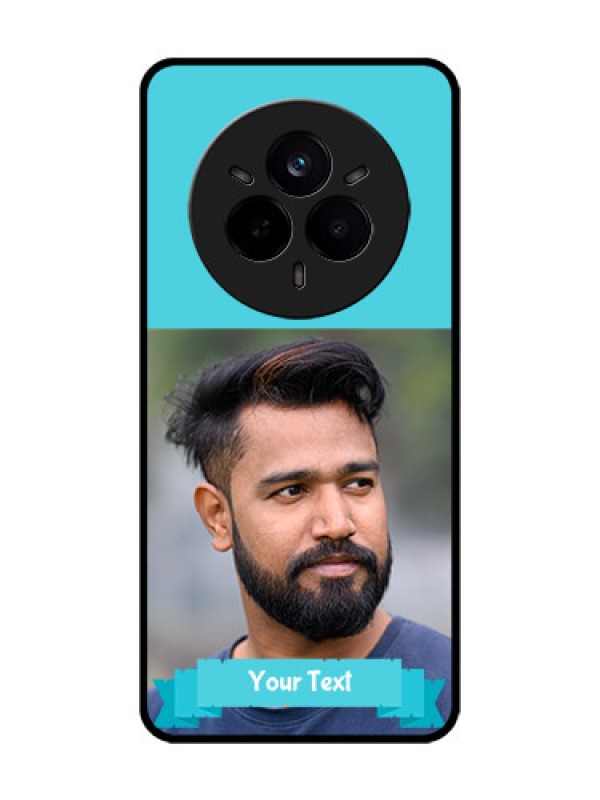 Custom Realme 14 Pro 5G Custom Metal Phone Case - Blue Color Design