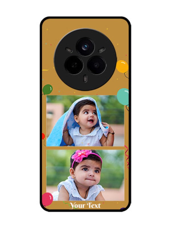 Custom Realme 14 Pro 5G Custom Metal Phone Case - Image Holder With Birthday Celebrations Design