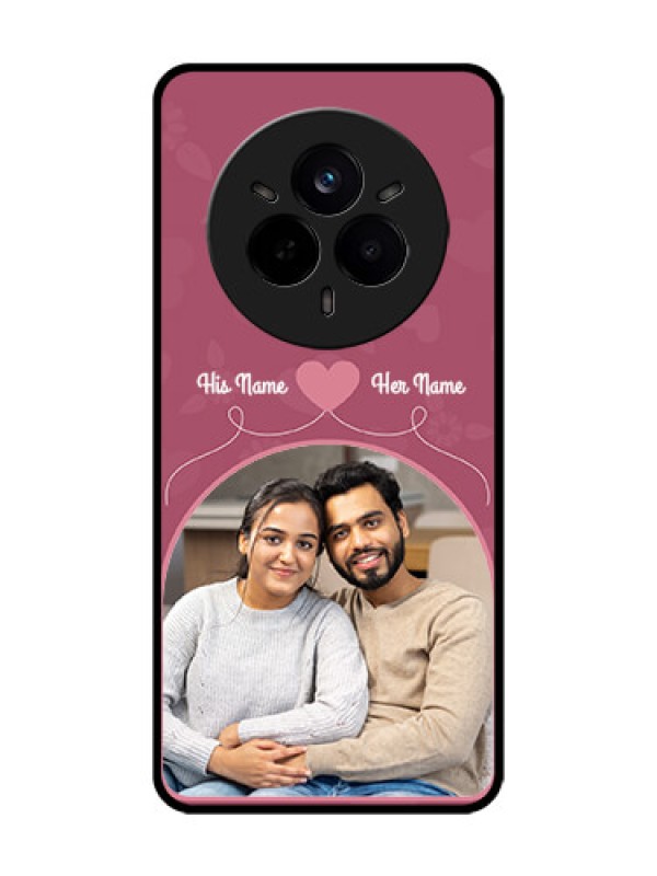 Custom Realme 14 Pro 5G Custom Metal Phone Case - Love Floral Design