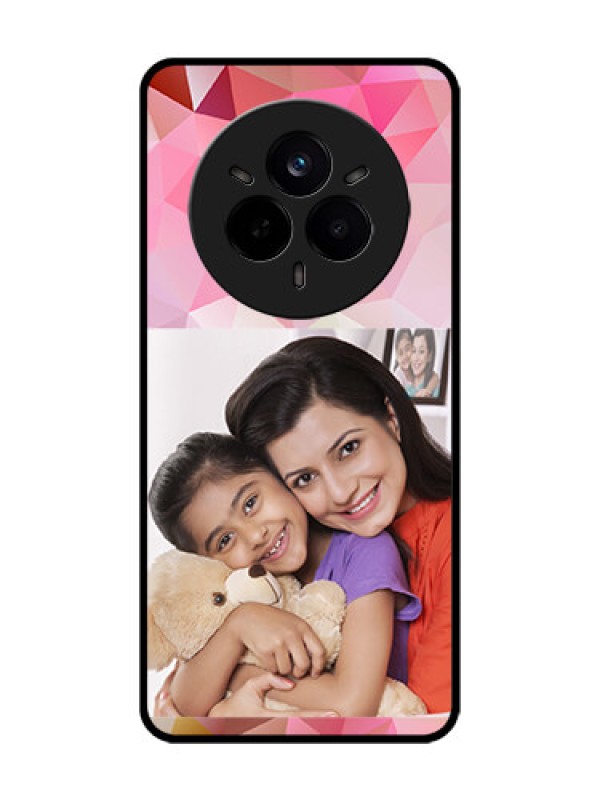 Custom Realme 14 Pro 5G Custom Metal Phone Case - Abstract Triangle Design