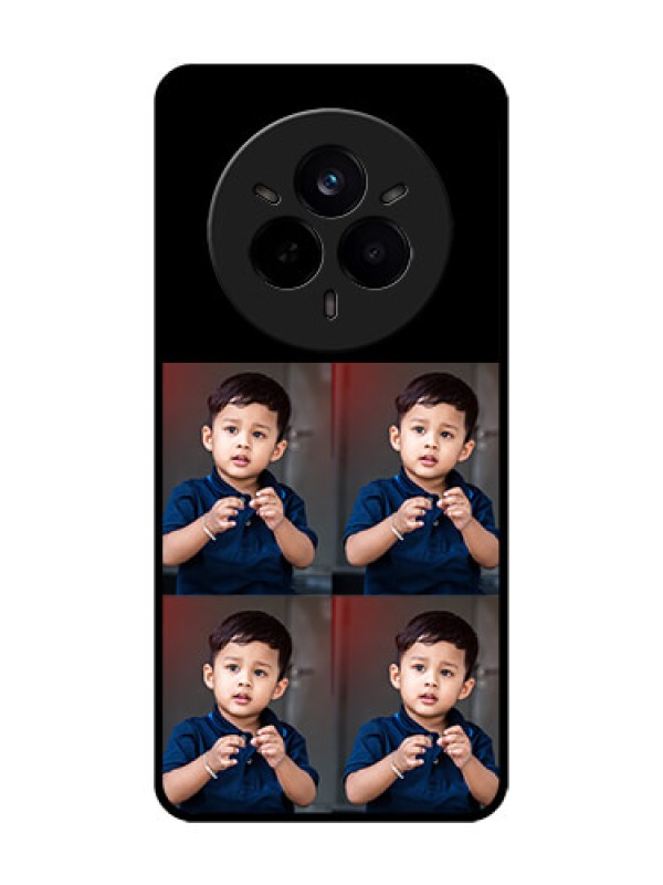 Custom Realme 14 Pro 5G Custom Metal Phone Case - 4 Image Holder Design