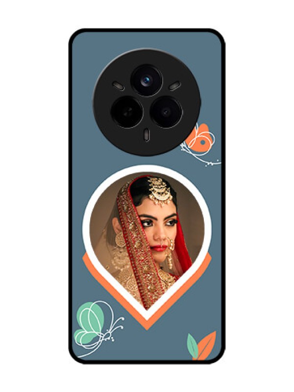 Custom Realme 14 Pro 5G Custom Metal Phone Case - Droplet Butterflies Design