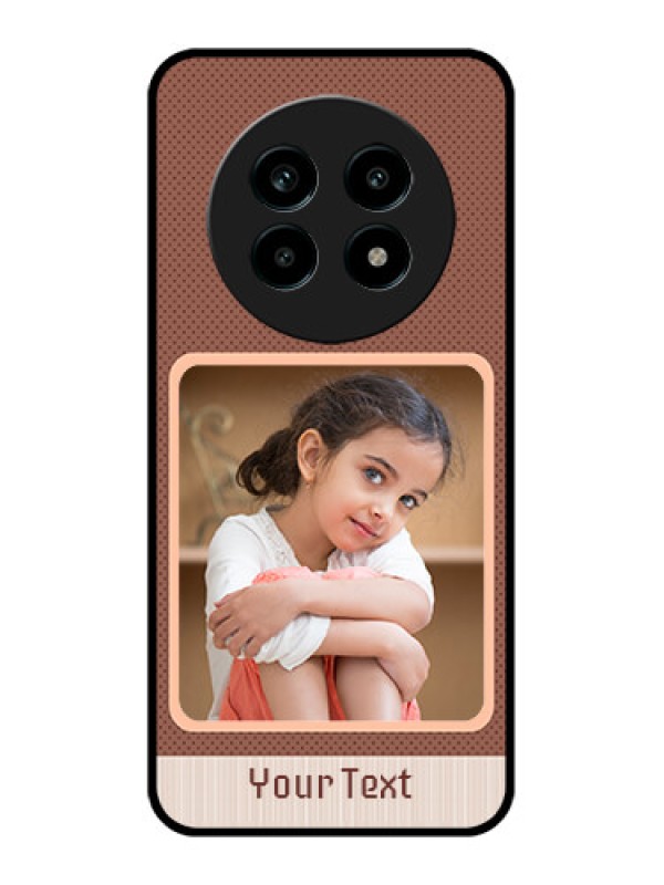 Custom Realme 14 Pro Lite 5G Custom Metal Phone Case - Simple Pic Upload Design