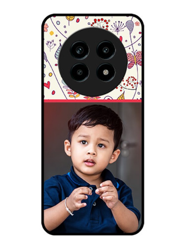 Custom Realme 14 Pro Lite 5G Custom Metal Phone Case - Premium Floral Design