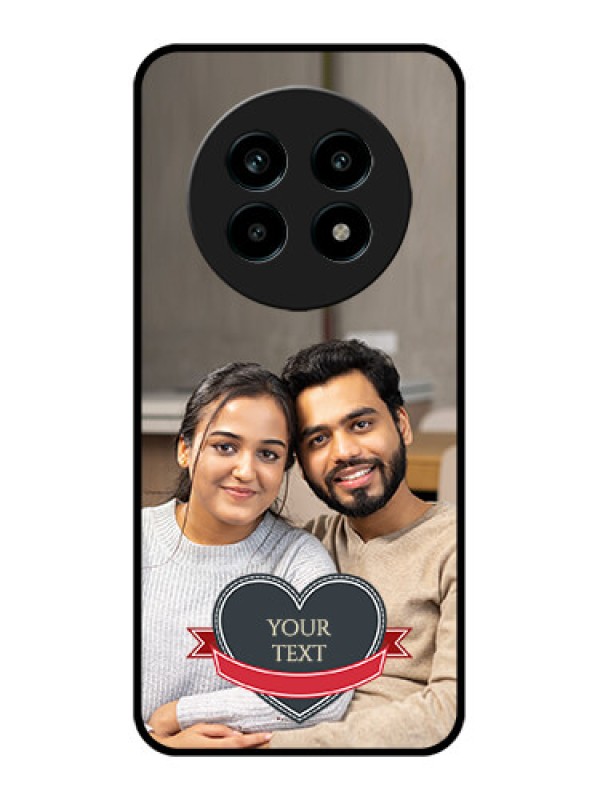 Custom Realme 14 Pro Lite 5G Custom Metal Phone Case - Just Married Couple Design