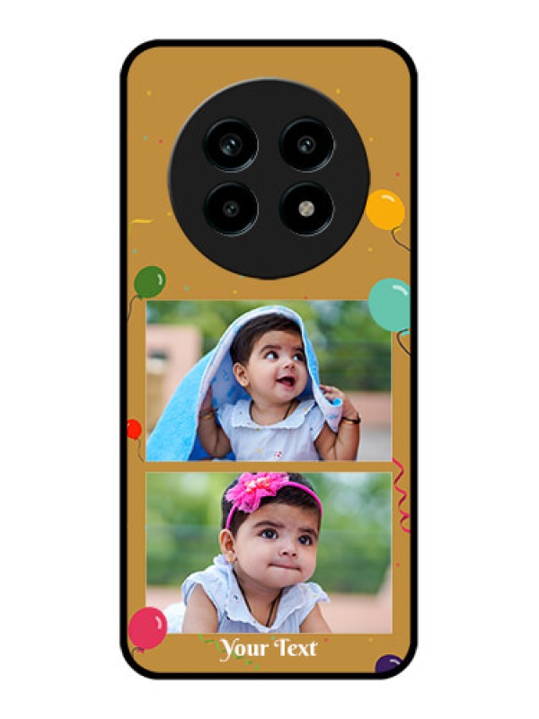 Custom Realme 14 Pro Lite 5G Custom Metal Phone Case - Image Holder With Birthday Celebrations Design