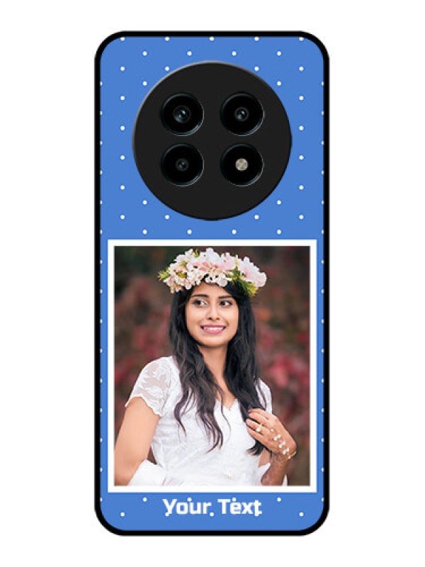 Custom Realme 14 Pro Lite 5G Custom Metal Phone Case - Polka Dots Design