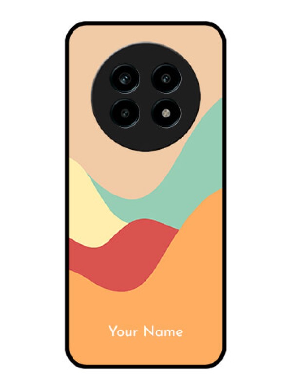 Custom Realme 14 Pro Lite 5G Custom Metal Phone Case - Ocean Waves Multi - Colour Design