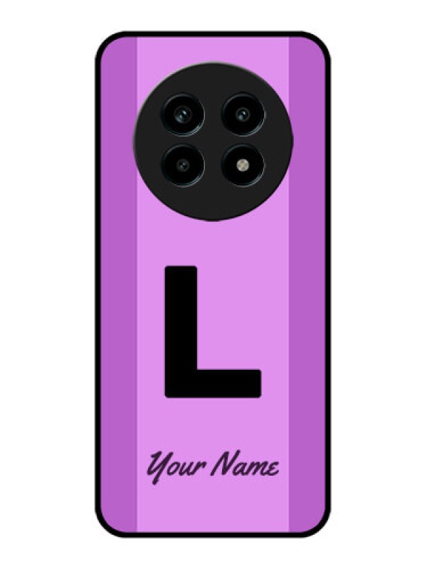 Custom Realme 14 Pro Lite 5G Custom Metal Phone Case - Tricolor Custom Text Design