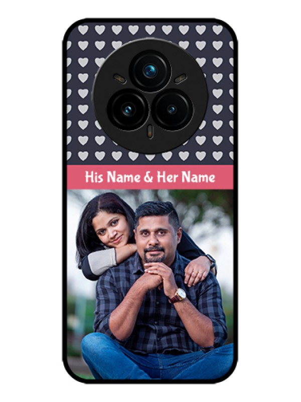 Custom Realme 14 Pro Plus 5G Custom Metal Phone Case - Love Symbols Design