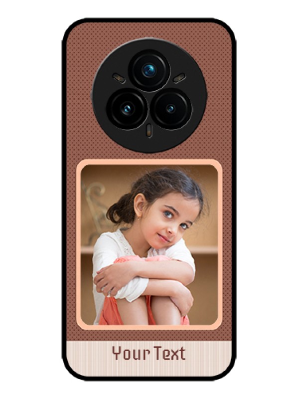 Custom Realme 14 Pro Plus 5G Custom Metal Phone Case - Simple Pic Upload Design