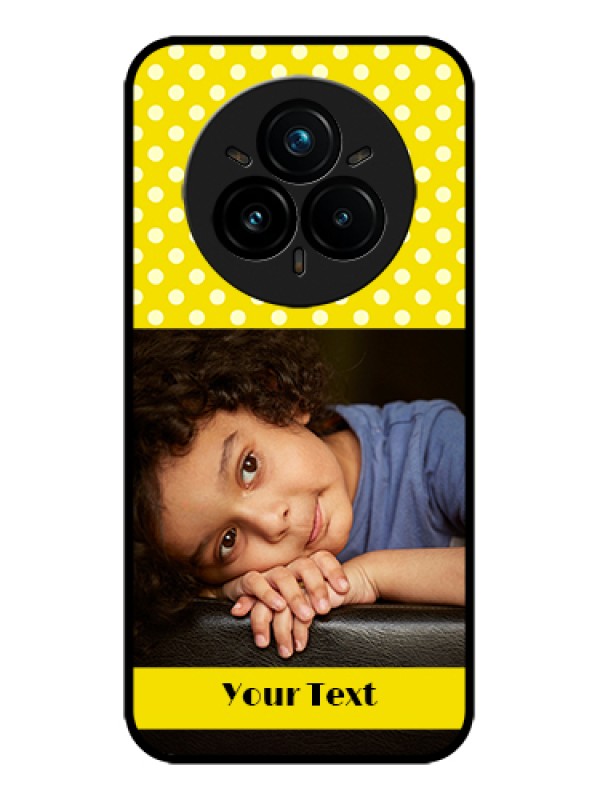 Custom Realme 14 Pro Plus 5G Custom Metal Phone Case - Bright Yellow Case Design