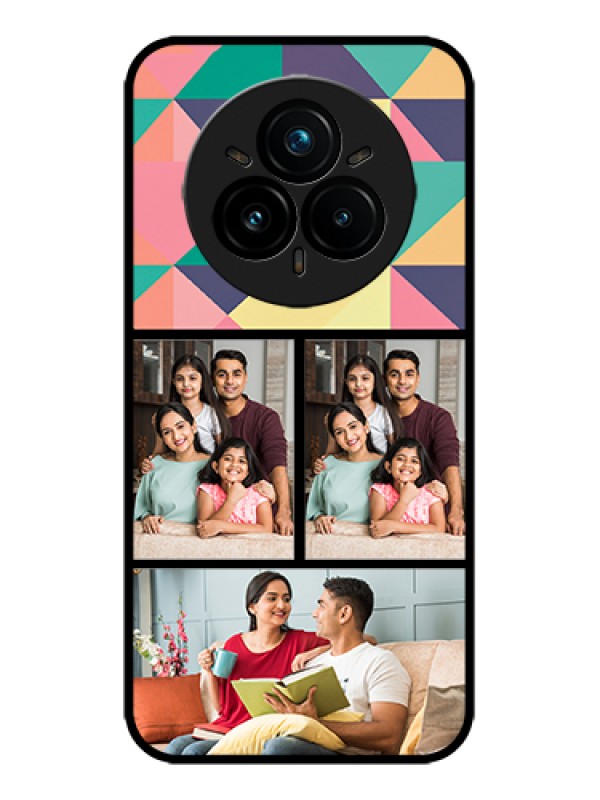 Custom Realme 14 Pro Plus 5G Custom Metal Phone Case - Bulk Pic Upload Design