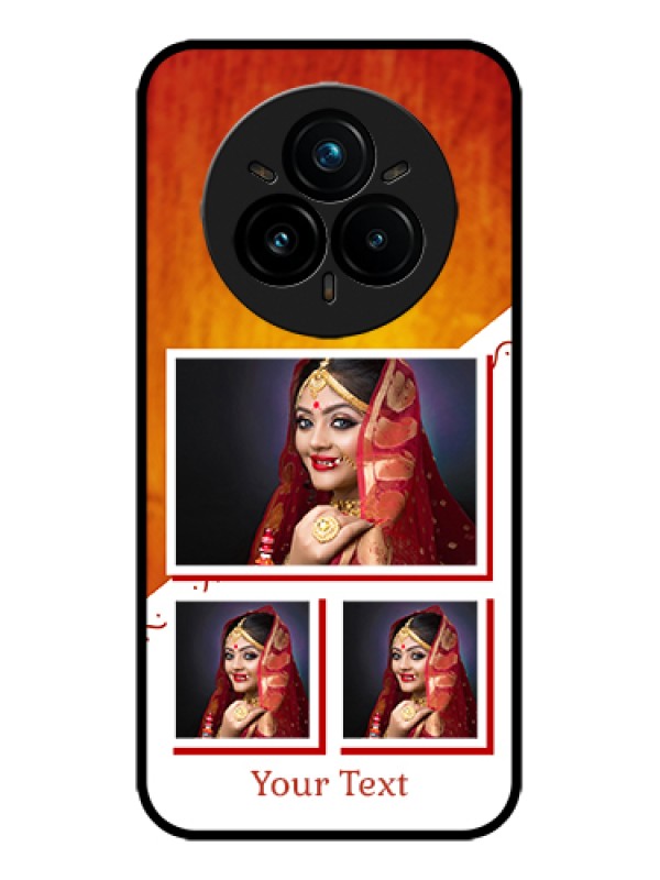 Custom Realme 14 Pro Plus 5G Custom Metal Phone Case - Wedding Memories Design