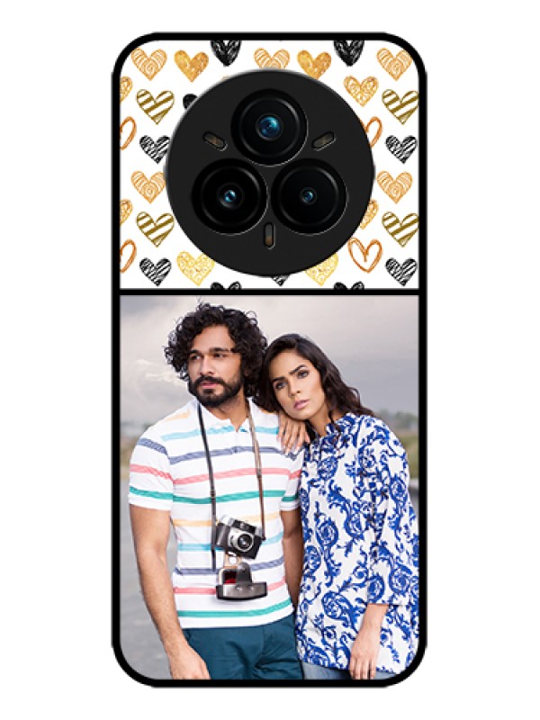 Custom Realme 14 Pro Plus 5G Custom Metal Phone Case - Love Symbol Design