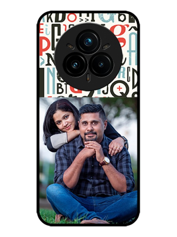 Custom Realme 14 Pro Plus 5G Custom Metal Phone Case - Alphabet Design