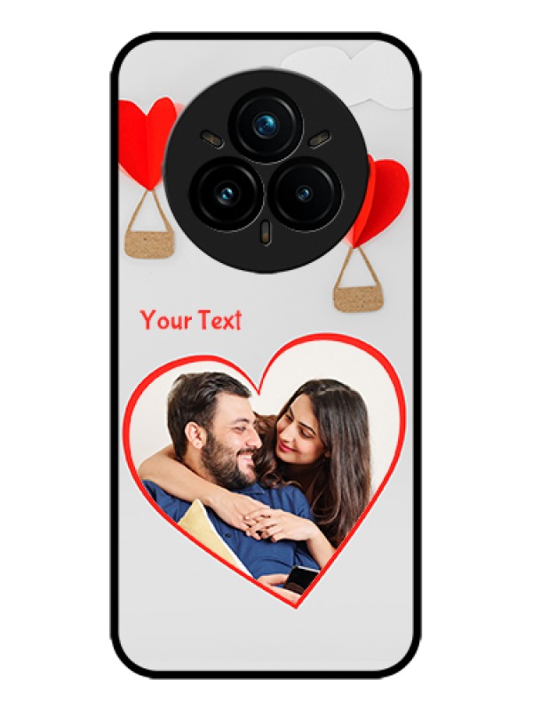 Custom Realme 14 Pro Plus 5G Custom Metal Phone Case - Parachute Love Design