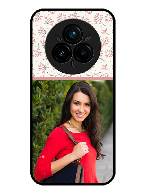 Custom Realme 14 Pro Plus 5G Custom Metal Phone Case - Stunning Floral Design