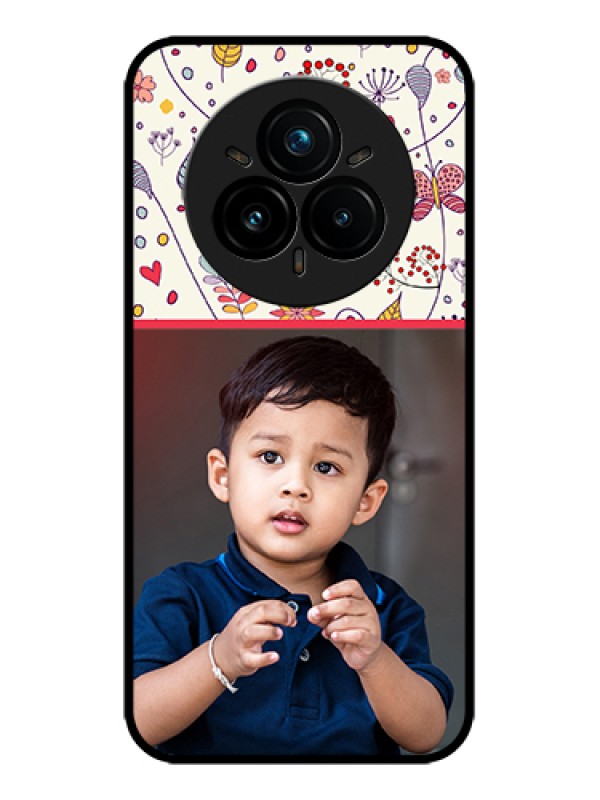 Custom Realme 14 Pro Plus 5G Custom Metal Phone Case - Premium Floral Design