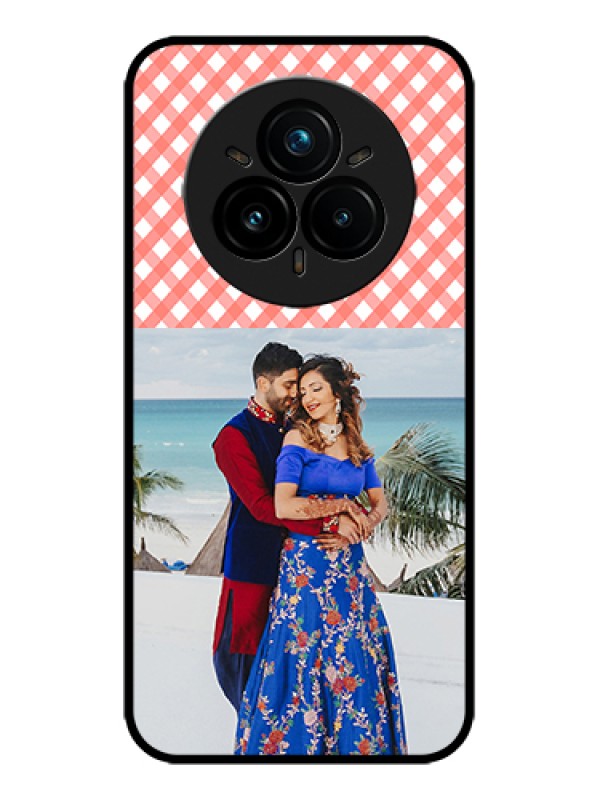 Custom Realme 14 Pro Plus 5G Custom Metal Phone Case - Pink Pattern Design