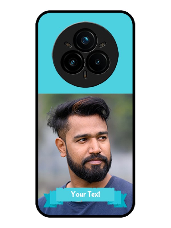 Custom Realme 14 Pro Plus 5G Custom Metal Phone Case - Blue Color Design