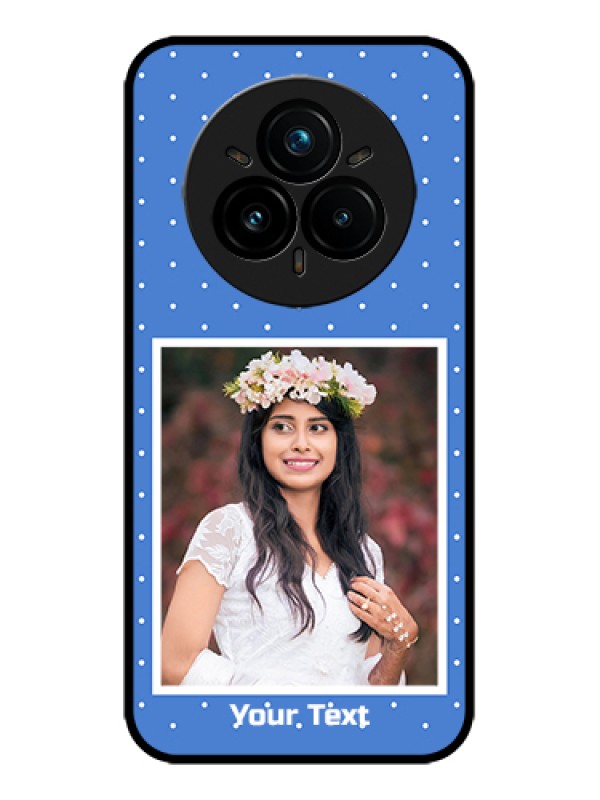 Custom Realme 14 Pro Plus 5G Custom Metal Phone Case - Polka Dots Design