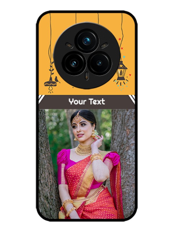 Custom Realme 14 Pro Plus 5G Custom Metal Phone Case - With Family Picture And Icons