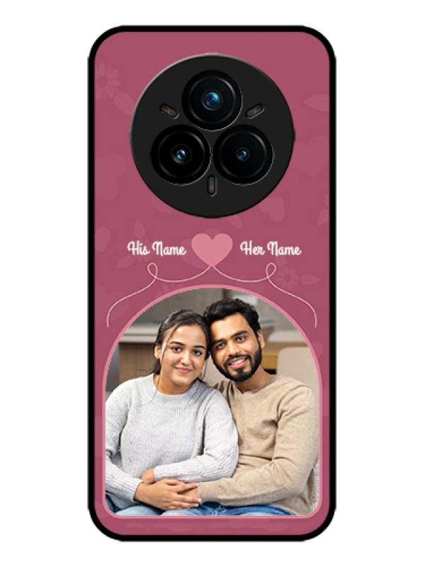 Custom Realme 14 Pro Plus 5G Custom Metal Phone Case - Love Floral Design