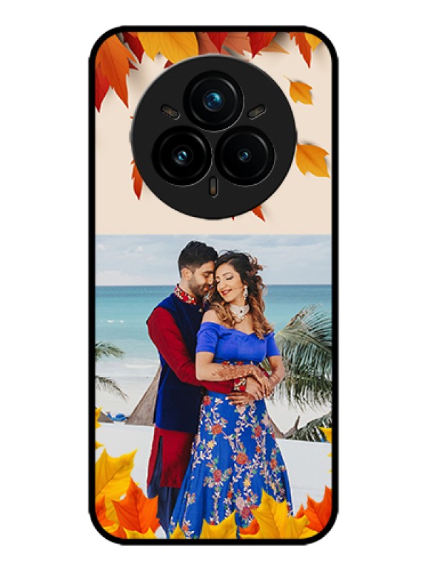 Custom Realme 14 Pro Plus 5G Custom Metal Phone Case - Autumn Maple Leaves Design