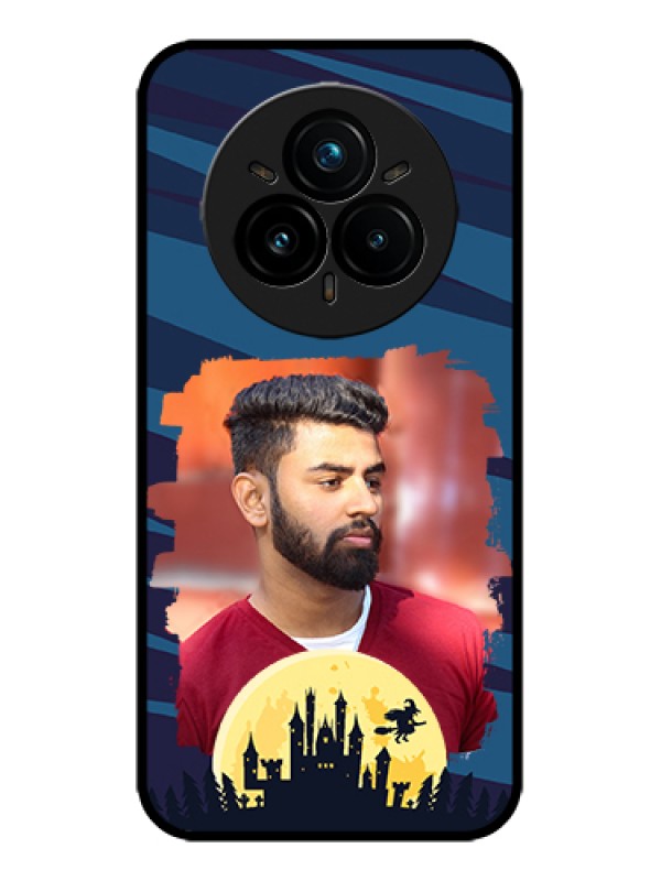 Custom Realme 14 Pro Plus 5G Custom Metal Phone Case - Halloween Witch Design