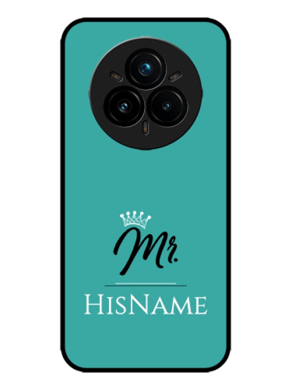 Custom Realme 14 Pro Plus 5G Custom Metal Phone Case - Mr With Name Design